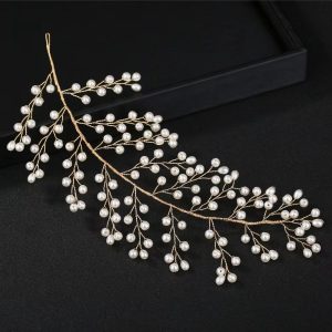 floral bridal headpiece crystals - handcrafted headpiece by ASBADI