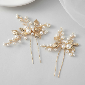 floral bridal headpiece - handcrafted bridal accessory by ASBADI