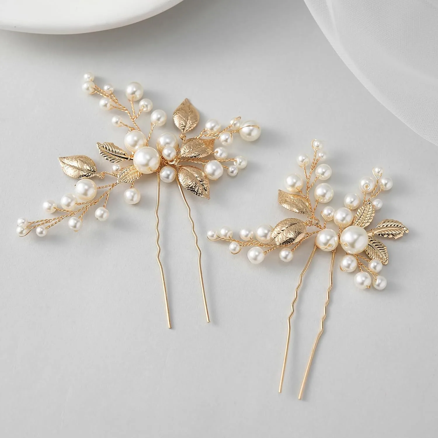 floral bridal headpiece - handcrafted bridal accessory by ASBADI