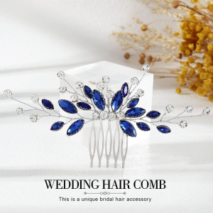floral bridal headpiece - handcrafted hair accessory by ASBADI