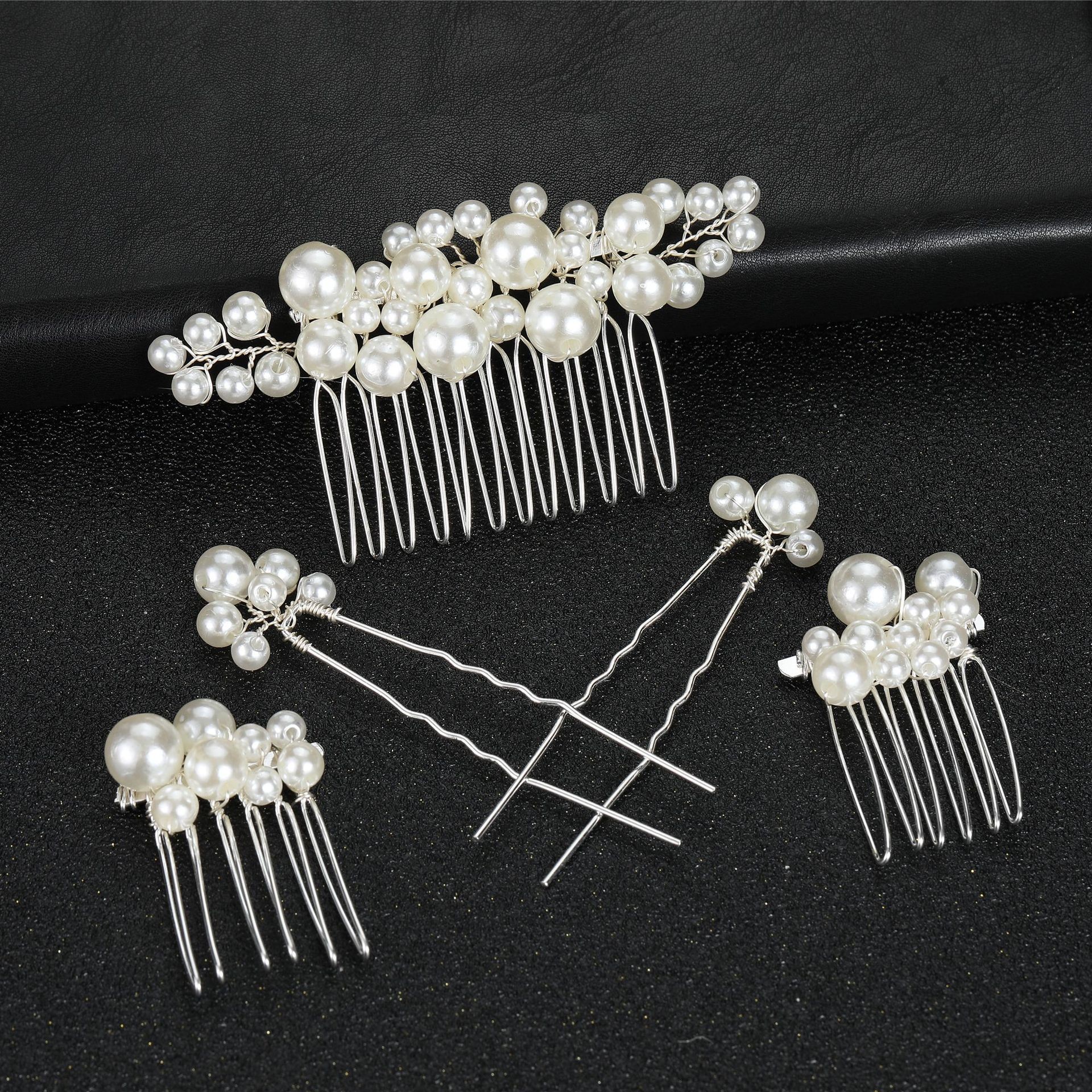 floral bridal headpiece - handcrafted bridal accessory by ASBADI