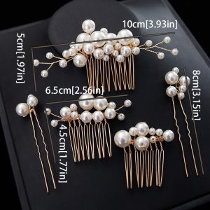 floral bridal headpiece - handcrafted bridal accessory by ASBADI