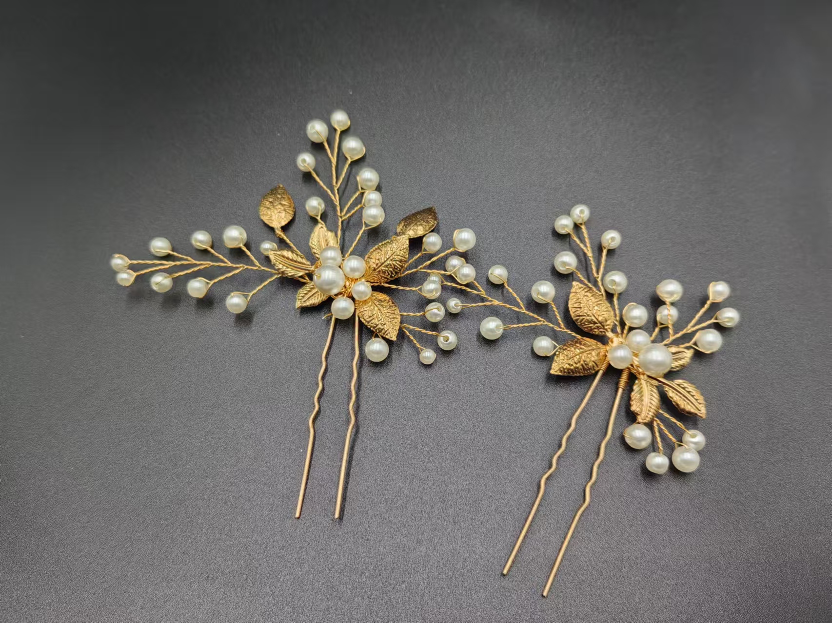 floral bridal headpiece - handcrafted bridal accessory by ASBADI